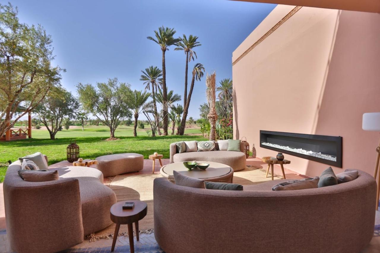 Villa May Sur Le Golf De La Palmeraie With Cooker And Butler Included Марракеш Экстерьер фото